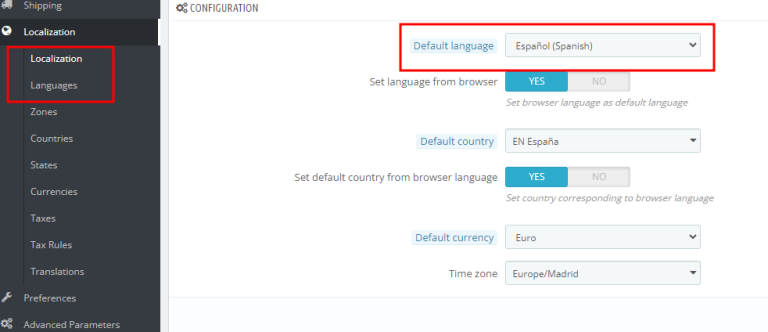 The source language for Glotio is your default language – Glotio